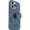 OtterBox Bundle Commuter Series for iPhone 13 PRO – (Rock Skip Way) + PopSockets PopGrip – (Oil ELK)