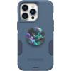 OtterBox Bundle Commuter Series for iPhone 13 PRO – (Rock Skip Way) + PopSockets PopGrip – (Oil ELK)