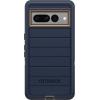 OtterBox Defender Series Case for Google Pixel 7 Pro (Only) – Holster Clip Included – Microbial Defense Protection – Non-Retail Packaging – Black(Blue Suede Shoes)