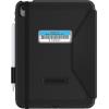 OtterBox Defender for Business Folio Accessory (Folio ONLY) for iPad (A16) & iPad 10th Gen – Black, No Screen Protector Included (Single Unit Ships in Polybag, Ideal for Business Customer)(Folio Only)
