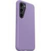 OtterBox Galaxy S23 Symmetry Series Case – Stardust (Clear/Glitter), Ultra-Sleek, Wireless Charging Compatible, Raised Edges Protect Camera & Screen(Purple)