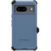 OtterBox Google Pixel 8 Defender Series Case – BLACK, rugged & durable, with port protection, includes holster clip kickstand (Single unit ships in polybag, ideal for business customers)(Blue)