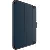 OtterBox SYMMETRY FOLIO SERIES case for iPad (A16) & iPad 10th Gen – COASTAL EVENING (Clear/Black/Blue) Ultra-sleek design, Multiple Viewing Positions, Magnetic Sleep/Wake Cover (Non-Retail Packaging)(Coastal Evening)