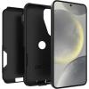 OtterBox Samsung Galaxy S24 Commuter Series Case – Single Unit Ships in Polybag, Ideal for Business Customers – BLACK , slim & tough, pocket-friendly, with port protection