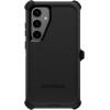 OtterBox Samsung Galaxy S24+ Defender Series Case – Single Unit Ships in Polybag, Ideal for Business Customers – BLACK, rugged & durable, with port protection, includes holster clip kickstand