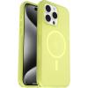 OtterBox Symmetry Series Soft Touch for MagSafe for iPhone 15 Pro Max – Lemon Pucker (Green), Sleek Rubber Design, Smooth Finish, Camera Bumpers, and Protective Screen Lip(Lemon Pucker)