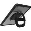 OtterBox Unlimited Series Case with Kickstand & Hand Strap + Screen Protector for iPad 7th, 8th & 9th Gen (10.2″ Display – 2019, 2020 & 2021 Version) – Non-Retail/Ships in Polybag – Clear/Black