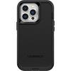 OtterBox iPhone 13 Pro (ONLY) Defender Series Case – Black, Rugged & Durable, with Port Protection, Includes Holster Clip Kickstand(Black)