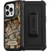 OtterBox iPhone 13 Pro (ONLY) Defender Series Case – Black/Realtree (CAMO), Rugged & Durable, with Port Protection, Includes Holster Clip Kickstand