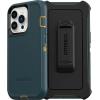 OtterBox iPhone 13 Pro (ONLY) Defender Series Case – Hunter Green, Rugged & Durable, with Port Protection, Includes Holster Clip Kickstand
