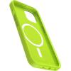 OtterBox iPhone 14 & iPhone 13 Symmetry Series+ Case – LIME ALL YOURS (Green), Ultra-sleek, Snaps to MagSafe, Raised Edges Protect Camera & Screen(Green)