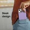 OtterBox iPhone 14 & iPhone 13 Symmetry Series+ Case – You Lilac IT (Purple), Ultra-Sleek, Snaps to MagSafe, Raised Edges Protect Camera & Screen