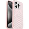 OtterBox iPhone 15 Pro (Only) Symmetry Series Clear Case – Checkmate (Pink), Snaps to MagSafe, Ultra-Sleek, Raised Edges Protect Camera & Screen