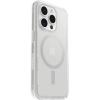 OtterBox iPhone 15 Pro (Only) Symmetry Series Clear Case – (Clear), snaps to MagSafe, ultra-sleek, raised edges protect camera & screen (ships in polybag, ideal for business customers)(Clear)