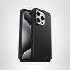 OtterBox iPhone 15 Pro (Only) Symmetry Series Clear Case – (Clear), snaps to MagSafe, ultra-sleek, raised edges protect camera & screen (ships in polybag, ideal for business customers)(Black)