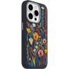 OtterBox iPhone 15 Pro Symmetry Series Cactus Leather Embroidery for MagSafe – Enchanted Garden Blue