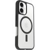 OtterBox iPhone 16 Profile Series Magnet Case – Black Crystal(Black with MagSafe)