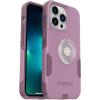 OtterBox Bundle Commuter Series for iPhone 13 PRO – (Maven Way) + PopSockets PopGrip – (Clear Glitter Silver)