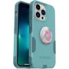 OtterBox Bundle Commuter Series for iPhone 13 PRO – (RIVETING Way) + PopSockets PopGrip – (Jawbreaker Gloss)