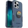 OtterBox Bundle Commuter Series for iPhone 13 PRO – (Rock Skip Way) + PopSockets PopGrip – (Mountain HIGH)