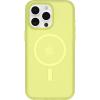OtterBox Symmetry Series Soft Touch for MagSafe for iPhone 15 Pro Max – Lemon Pucker (Green), Sleek Rubber Design, Smooth Finish, Camera Bumpers, and Protective Screen Lip(Lemon Pucker)