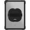 OtterBox Unlimited Series Case with Kickstand & Hand Strap + Screen Protector for iPad 7th, 8th & 9th Gen (10.2″ Display – 2019, 2020 & 2021 Version) – Non-Retail/Ships in Polybag – Clear/Black