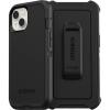 OtterBox iPhone 13 (ONLY) Defender Series Case – Black, Rugged & Durable, with Port Protection, Includes Holster Clip Kickstand(Black)