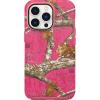 OtterBox iPhone 13 Pro Symmetry Series+ Case – American Flag, Ultra-Sleek, Snaps to MagSafe, Raised Edges Protect Camera & Screen(Realtree Pink2)