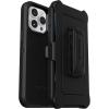 OtterBox iPhone 14 Pro Max (ONLY) Defender Series Case – BLACK , Rugged & Durable, with Port Protection, Includes Holster Clip Kickstand