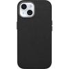 OtterBox iPhone 15 Pro Max Symmetry Series Cactus Leather for MagSafe – Noir ASH (Black), Snaps to MagSafe, Ultra-Sleek, Raised Edges Protect Camera & Screen(Black)