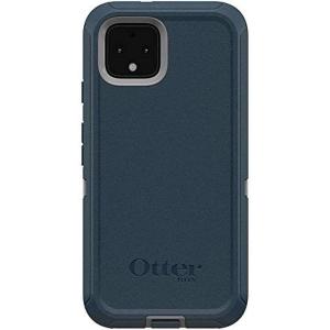 OtterBox Defender Series SCREENLESS Edition Case for Google Pixel 4 – Case Only – Non-Retail Packaging – Gone Fishin (Wet Weather/Majolica Blue)