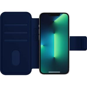 OtterBox Detachable Folio Wallet (Case Sold Separately) for MagSafe – iPhone 12, iPhone 12 Pro, iPhone 13, & iPhone 13 Pro – Boat Captain (Blue)