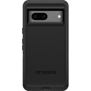 OtterBox Pixel 7 (Only) – Defender Series Case – Black – Rugged & Durable – with Port Protection – Case Only – Non-Retail Packaging