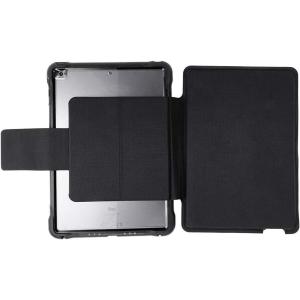 OtterBox UnlimitEd SERIES Case with Keyboard Folio + Screen Protector for iPad 7th, 8th & 9th Gen (10.2″ Display – 2019, 2020 & 2021 version) – Non-retail/Ships in Polybag – Clear/Black