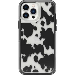 OtterBox iPhone 13 Pro Max and iPhone 12 Pro Max Symmetry Series+ Case – Cow Print, Ultra-Sleek, Snaps to MagSafe, Raised Edges Protect Camera & Screen