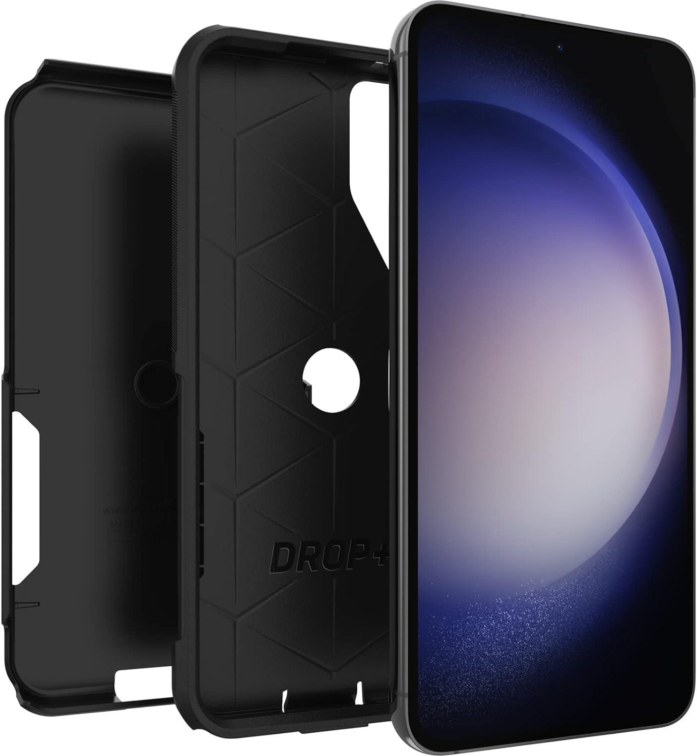 imageOtterBox Galaxy S23 Commuter Series Case BLACK slim ampamp tough pocketfriendly with port protection