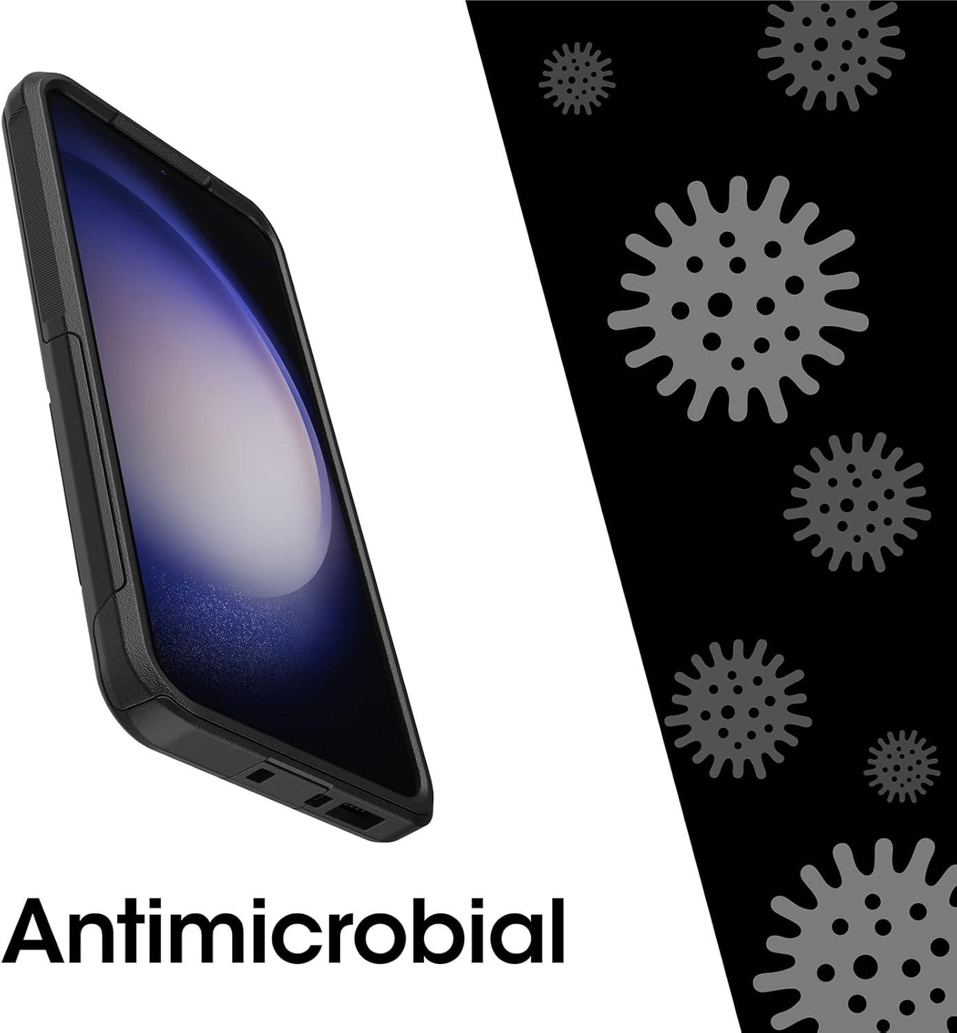 imageOtterBox Galaxy S23 Commuter Series Case BLACK slim ampamp tough pocketfriendly with port protection