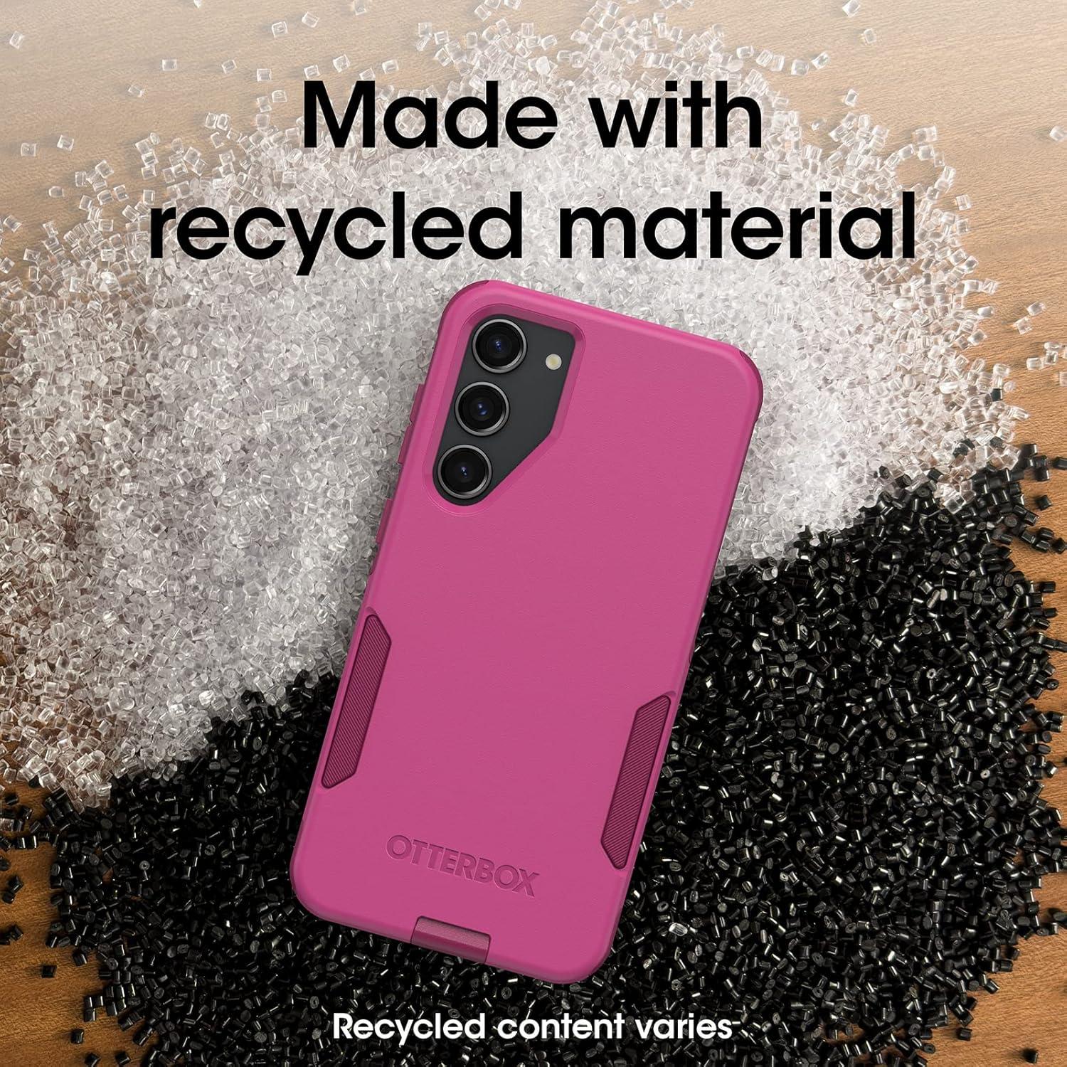 imageOtterBox Galaxy S23 Commuter Series Case INTO The Fuchsia Pink Slim ampamp Tough PocketFriendly with Port Protection