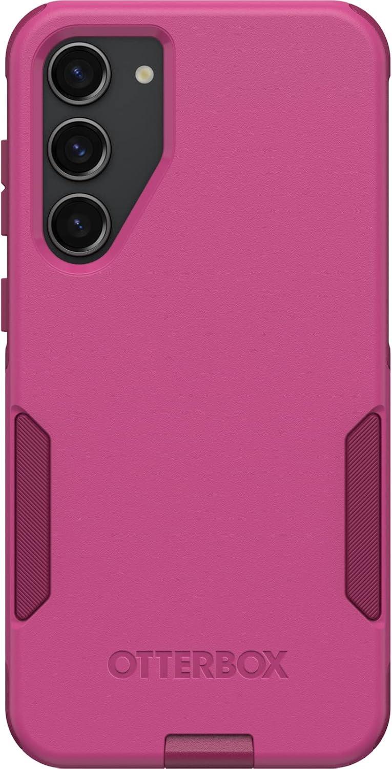imageOtterBox Galaxy S23 Commuter Series Case INTO The Fuchsia Pink Slim ampamp Tough PocketFriendly with Port Protection
