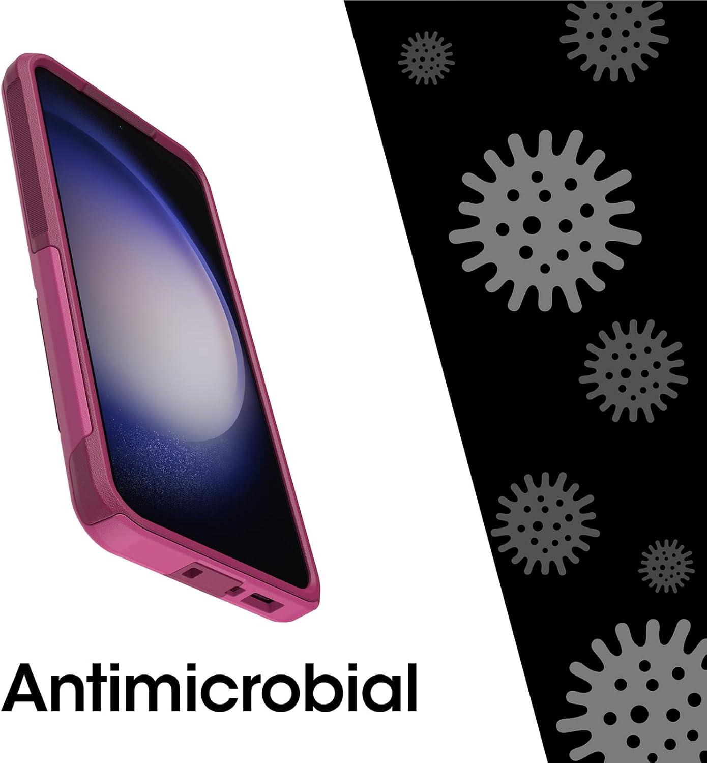 imageOtterBox Galaxy S23 Commuter Series Case INTO The Fuchsia Pink Slim ampamp Tough PocketFriendly with Port Protection