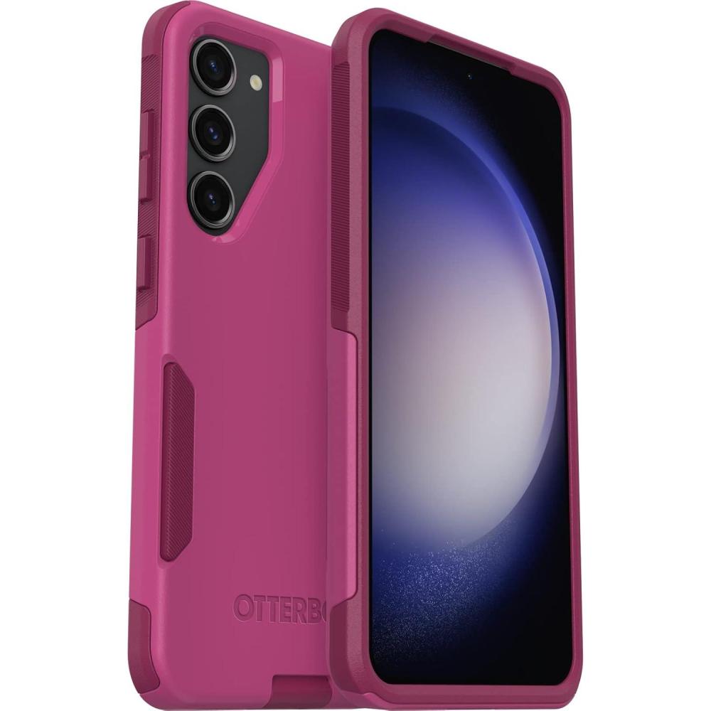 imageOtterBox Galaxy S23 Commuter Series Case INTO The Fuchsia Pink Slim ampamp Tough PocketFriendly with Port Protection
