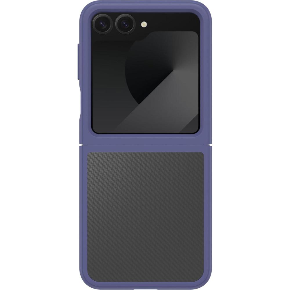 imageOtterBox Galaxy Z Flip6 Thin Flex Series Case  Berry Bliss Red UltraSlim Hard Case with Soft Edges 5G and Wireless Charging CompatiblePurple