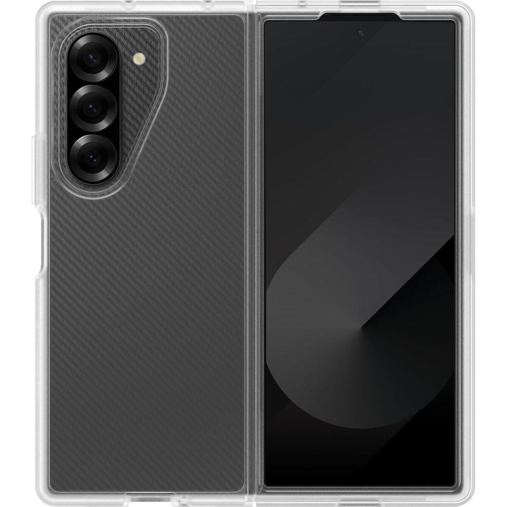 imageOtterBox Galaxy Z Fold6 Thin Flex Series Case  Black UltraSlim Hard case with Soft Edges 5G and Wireless Charging CompatibleClear