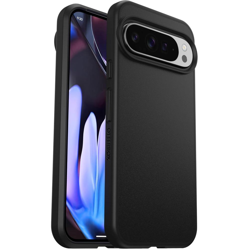 imageOtterBox Google Pixel 9 Pro XL React Series Case  Black UltraThin PocketFriendly Raised Edges Protect Camera ampamp Screen Wireless Charging Compatible Ships in PolybagBlack