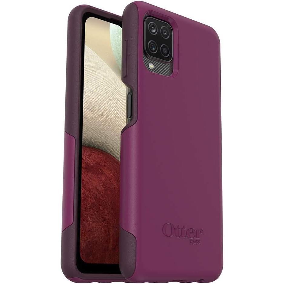 imageOtterBox Samsung Galaxy A12 Commuter Series Lite Case  Black Slim ampamp Tough PocketFriendly with Open Access to Ports and Speakers no Port CoversPurple