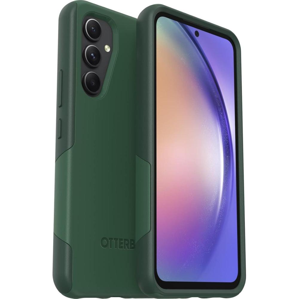 imageOtterBox Samsung Galaxy A54 5G Commuter Series Lite Case  Trees Company Green Slim ampamp Tough PocketFriendly with Open Access to Ports and Speakers no Port CoversGreen