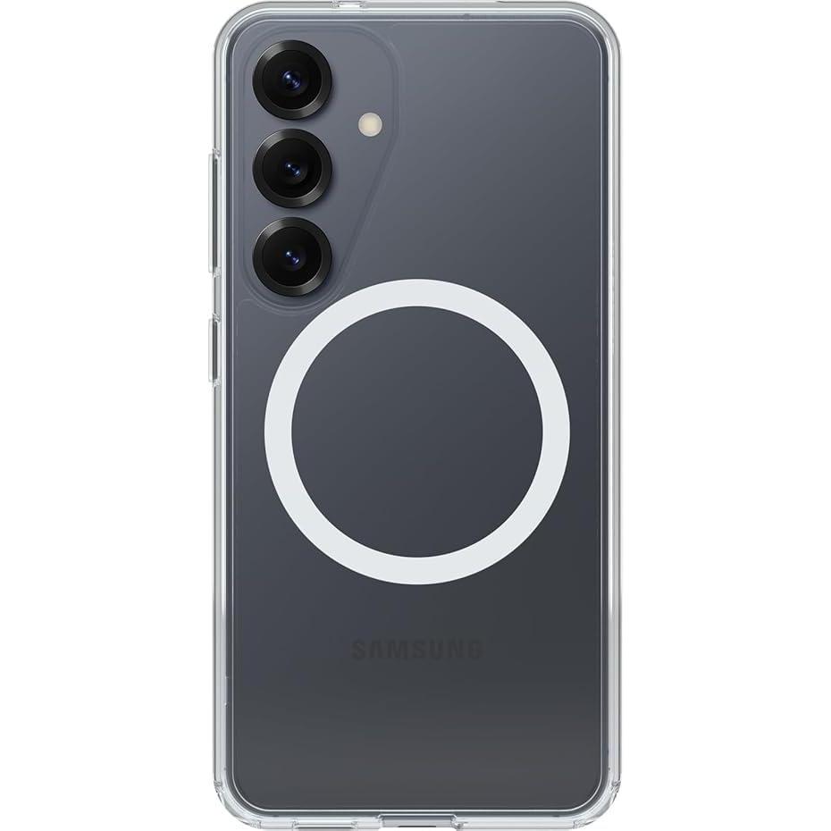 imageOtterBox Samsung Galaxy S25 Symmetry Series Clear Magnet Case  NonRetail Packaging  ClearS25