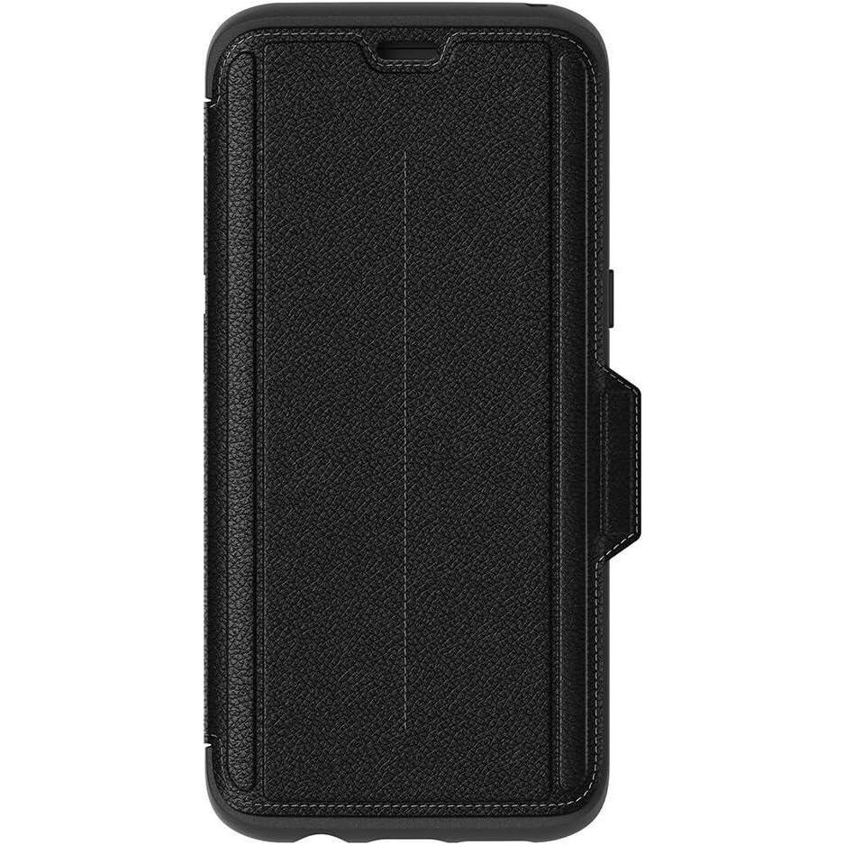 imageOtterBox Strada Series for Samsung Galaxy S8  Retail Packaging  Onyx BlackBlack Leather