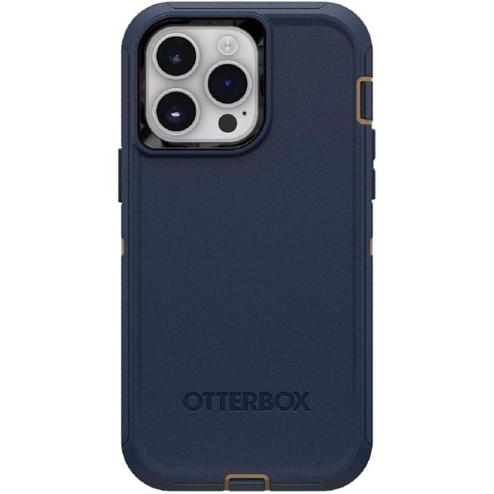 imageOtterBox iPhone 14 Pro Max Only  Defender Series Case  Rugged ampamp Durable  Case Only  NonRetail Packaging  Realtree Edge BlackRealtree Edge GraphicBlue Suede Shoes
