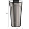 OtterBox Elevation Tumbler with Closed Lid – 16OZ (RealTree Edge Flamingo Pink)(Silver)